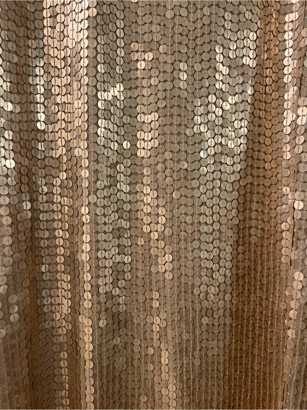Haute Hippie Gold Sequin Mini Dress - Picture 2 of 4